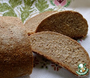 Рецепт Хлеб из ржаной муки грубого помола