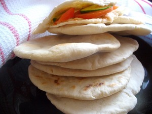 Рецепт Пита или арабский хлеб
