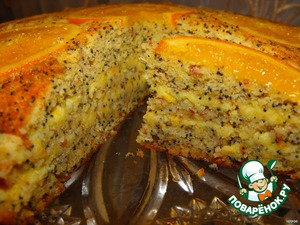Рецепт Апельсиновый торт с маком