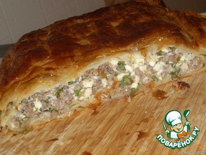 Рецепт Греческий пирог с мясом