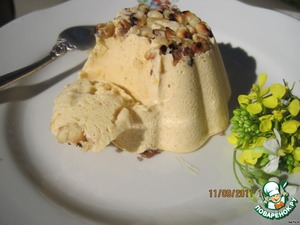Рецепт Пряное тыквенное мороженое с медом и грецкими орехами