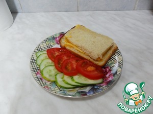 Рецепт Вкуснючий бутерброд