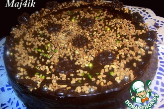 Рецепт: Торт "Шоколадное наслаждение"