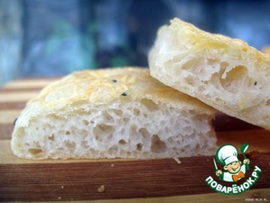 Рецепт Фокачча с чесночно-сырной корочкой