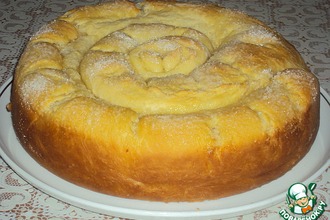 Рецепт: Пряный пирог-рулет "Заморская диковина"