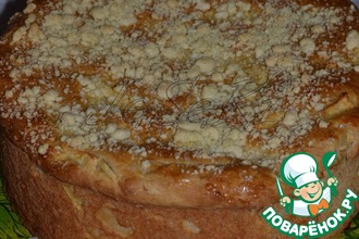 Рецепт: Белорусский яблочный пирог