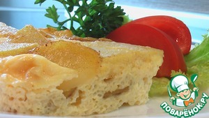 Рецепт Картофельная запеканка в яйце
