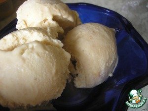 Рецепт Замороженный йогурт с вареной сгущенкой