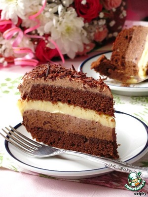 Рецепт Шоколадно-лимонный торт