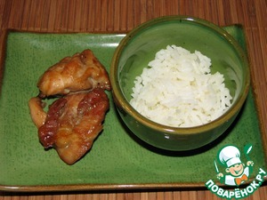 Рецепт Курица в соусе "Якитори"