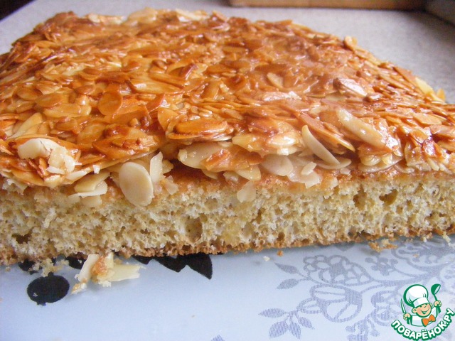 Пирог "Лепесток миндаля" – кулинарный рецепт