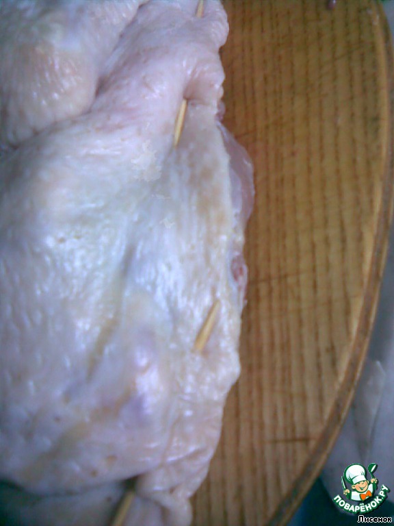 курица под кожу