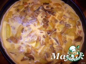 Готовим картофельный киш с грибами. — Смотреть в Эфире