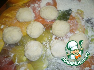 Слоеные пирожки с вишнями и шоколадом, пошаговый рецепт на 2325 ккал, фото, ингредиенты - Анюта