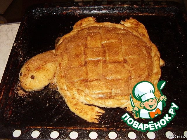 Рецепт "Слоеный пирог "Черепаха.