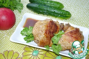 Рецепт Курица "Adobo" (дважды приготовленная)