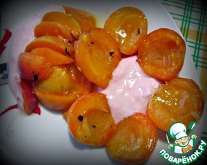 Рецепт Ароматные абрикосы в фольге