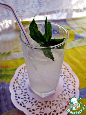 Рецепт Освежающий напиток с лимоном и мятой