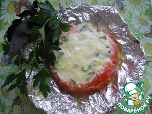 Рецепт Фаршированные помидоры и баклажаны в фольге