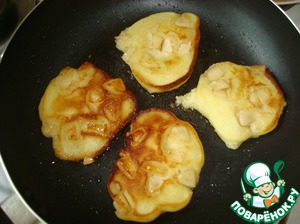 Оладьи на простокваше с яблоками — рецепт с фото пошагово