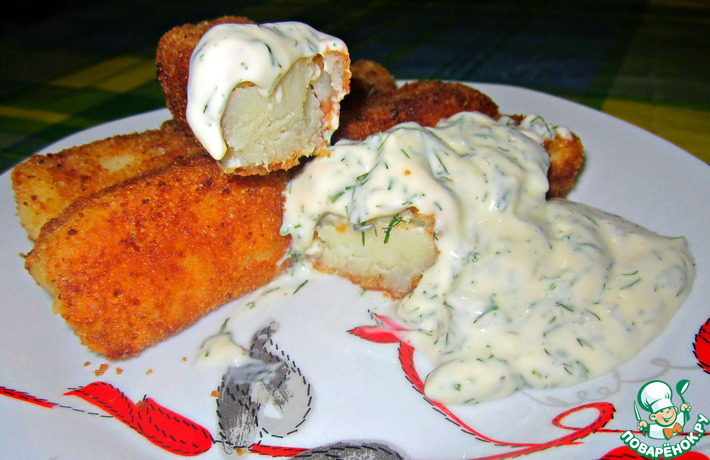 Картофельные бревнышки – кулинарный рецепт