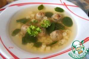Рецепт Итальянский свадебный суп