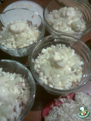 Салат "Нежность" - 5 пошаговых фото в рецепте