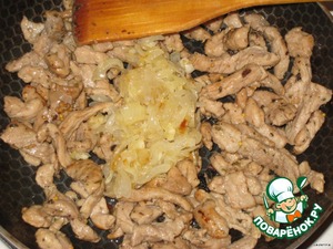 Мясо с барбарисом под картофельной шапкой – кулинарный рецепт