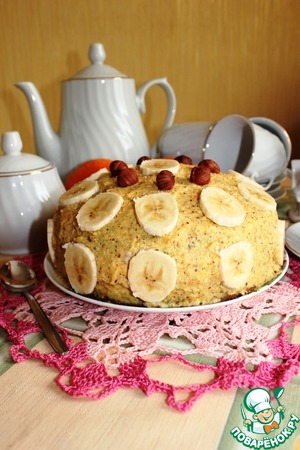 Пирог с бананом и апельсином - пошаговый рецепт с фото на Повар.ру
