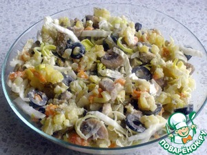 Рецепт Постный салат-Оливье