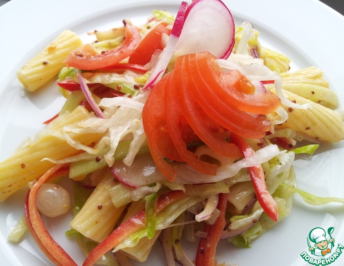 Салат с макаронами – кулинарный рецепт