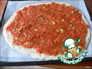 Пицца "Тяпа-ляпочка" – кулинарный рецепт