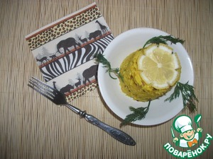 Рецепт Лимонный рис с кешью