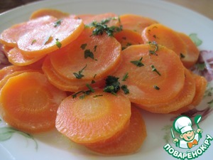 Рецепт Тушеная морковь