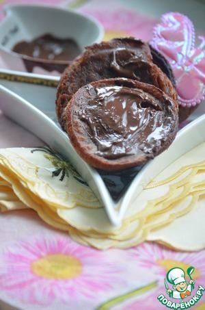 Рецепт Шоколадные оладьи