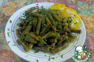 Рецепт: Зеленая фасоль по-сирийски