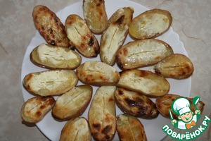 Рецепт Картошка запеченная со сметаной в духовке