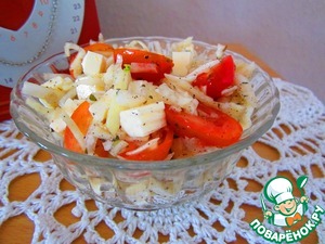 Рецепт Капустный салат с базиликом