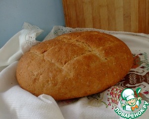 Рецепт Хлеб пшенично-ржаной (от Ришара Бертине)