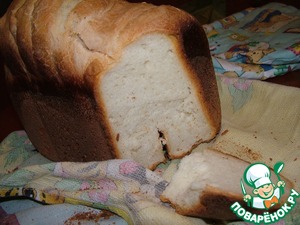 Рецепт Простейший белый хлеб на закваске