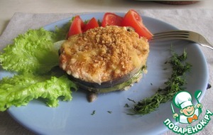 Рецепт Медальоны из лосося с рисом и грибами
