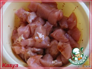 Рецепт приготовления рагу овощного с мясом индейки