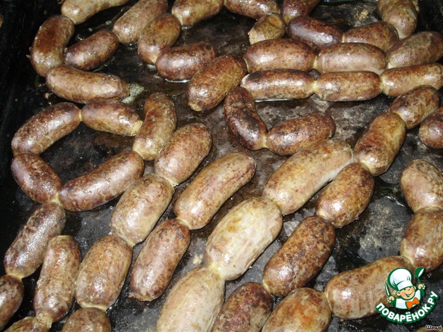 Home-made sausage