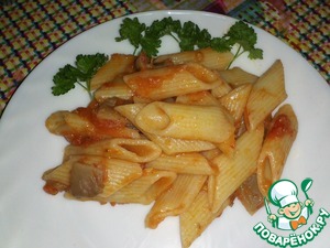 Рецепт Паста с домашним итальянским соусом