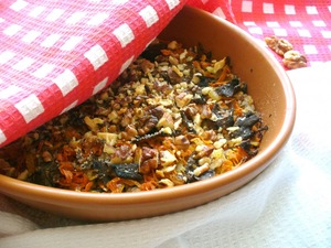 Рецепт Гречневая "Слоенка" с морковью и грибами
