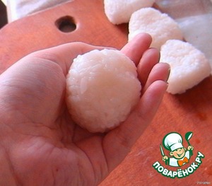 Японские рисовые шарики - пошаговый рецепт с фото на Повар.ру