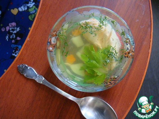 Рыбный суп с лососем