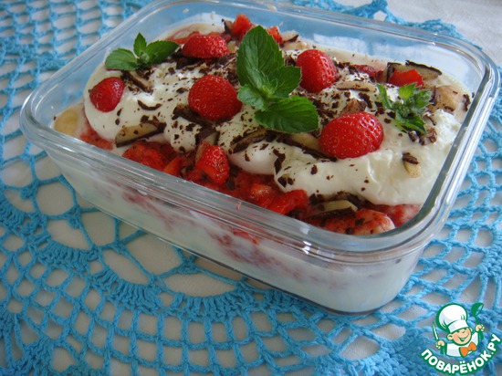 Клубничное тирамису