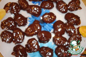 Домашние конфеты курага в шоколаде рецепт с фото