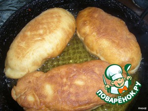 Слоеные пирожки с вишнями и шоколадом, пошаговый рецепт на 2325 ккал, фото, ингредиенты - Анюта